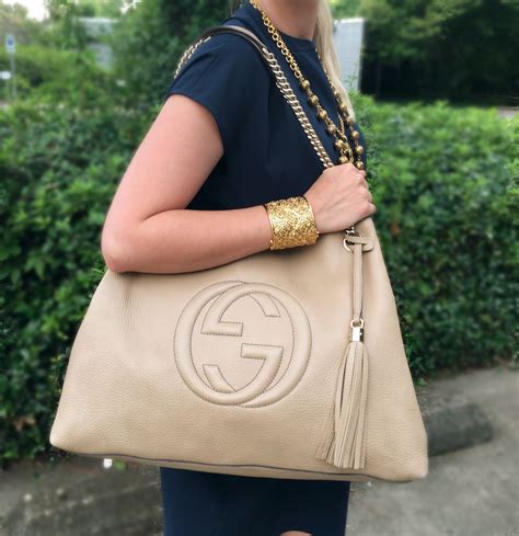 gucci white large leather tote|genuine Gucci tote bags.